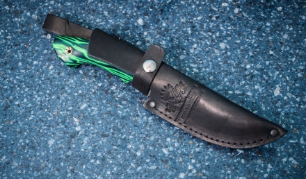 Нож Лютик сталь Elmax рукоять G10 зеленая Нож Лютик сталь Elmax рукоять G10 зеленая