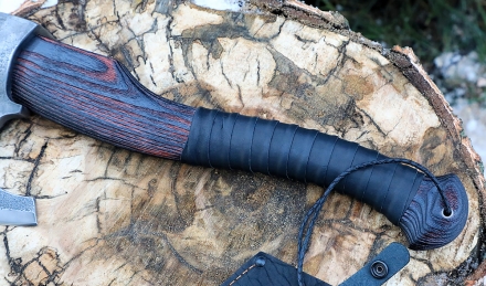 Топор Ермак-12 варка металлов: углерод+ ХВГ ясень брашированный (NEW) Топор Ермак-12 варка металлов: углерод+ ХВГ ясень брашированный (NEW)