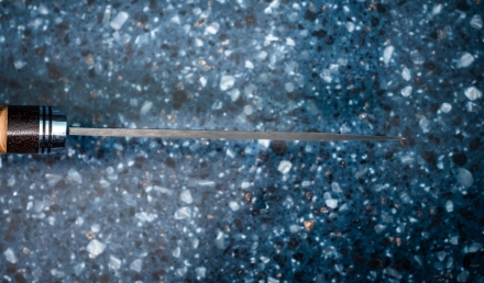 Нож Лютик сталь х12мф рукоять береста