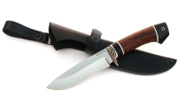 Нож Амур сталь ELMAX , рукоять венге-черный граб,мельхиор - IMG_4987.jpg