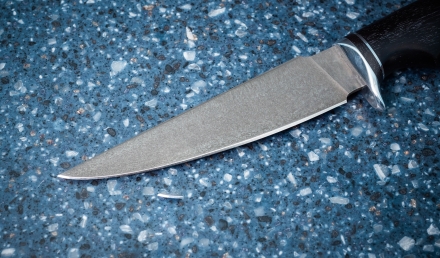 Нож Комар сталь х12мф рукоять черный граб Нож Комар сталь х12мф рукоять черный граб