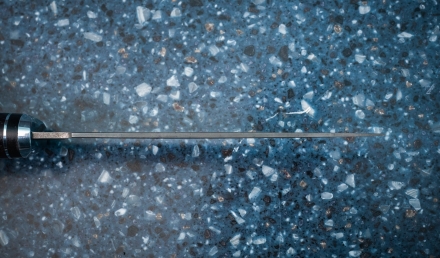 Нож Комар сталь х12мф рукоять черный граб Нож Комар сталь х12мф рукоять черный граб