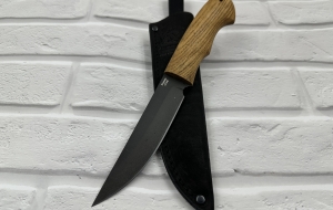 Нож "Байкал" сталь х12мф рукоять ясень (распродажа) 