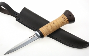 Нож Оленевода сталь 95х18, рукоять береста Нож Оленевода сталь 95х18, рукоять береста