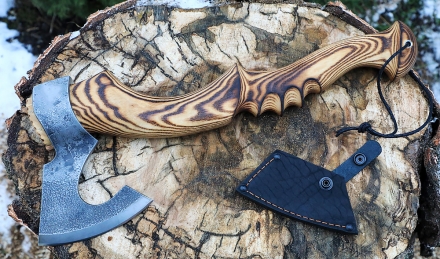 Топор Ермак-8 варка металлов: углерод+ ХВГ (NEW)