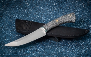 Нож Лесник сталь Elmax рукоять G10 серая Нож Лесник сталь Elmax рукоять G10 серая