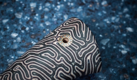 Нож Лесник сталь Elmax рукоять G10 серая 